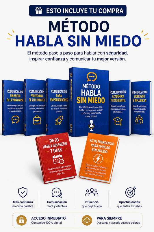 Método habla sin miedo